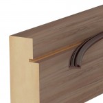 BROWN SPARE RUBBER FOR DRAUGHT EXCLUDER